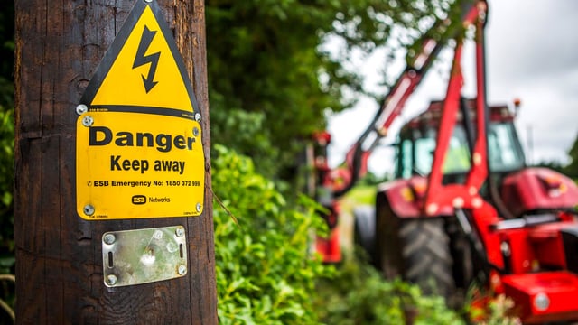 ESB Networks Spring Safety Series: Safety when working near electricity