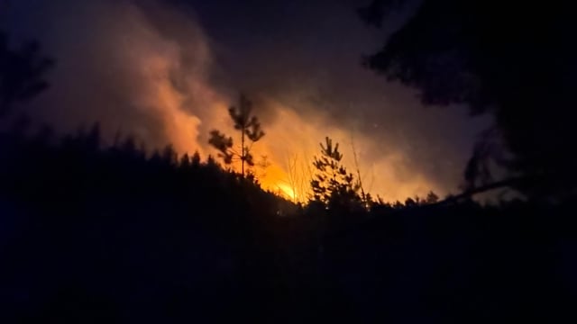 Firefighters continue to battle wildfires in Northern Ireland