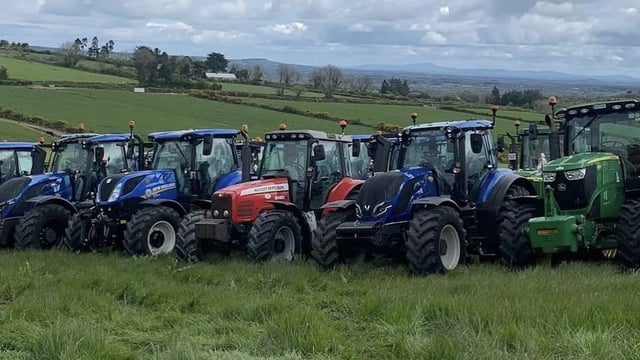 Freemount tractor run to raise funds for two children's charities