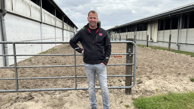 How does a Belgian dairy farm use innovative machinery?