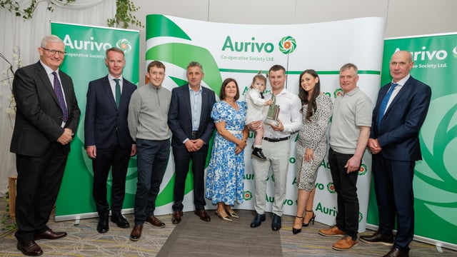 Mayo farmers crowned champions at Aurivo's Milk Quality Awards
