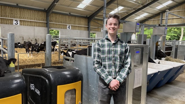 PhD student update from UCD Lyons calf research facility