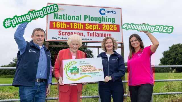 Certa renews fuel sponsorship for Ploughing Championships