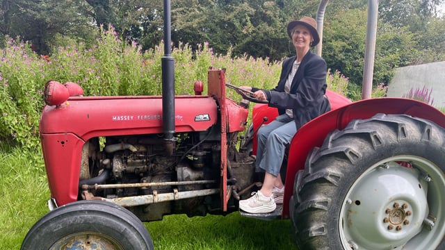 Sex and the City star gets a taste of farming life in Kerry