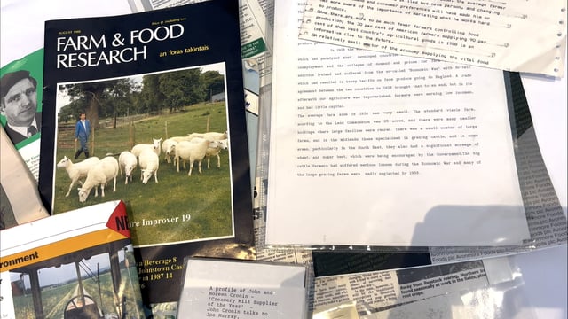 Watch: Milk churn 'time capsule' gives insight to farming 40 years ago
