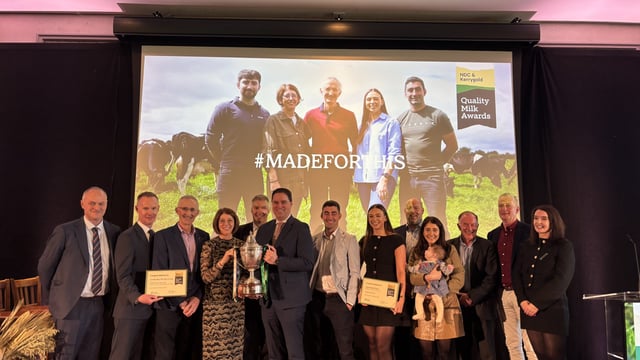 Tipperary family claims top 2025 NDC/Kerrygold Quality Milk  award
