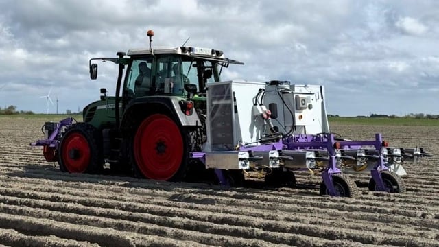 German veg farmer helps develop laser weeding robot to reduce massive labour bill