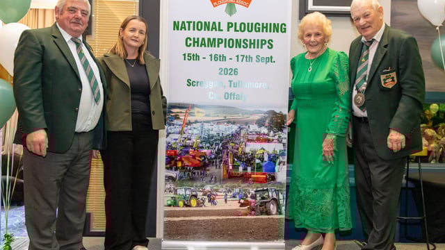 Ploughing 2026 to return to Screggan, Co. Offaly
