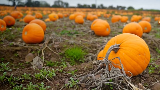 Watch: 30,000 pumpkins for picking at Joe's Farm in East Cork