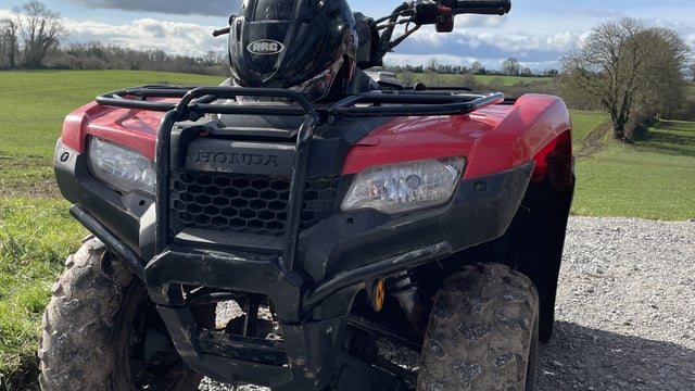 Just 18% of quad users wear a helmet at all times - survey