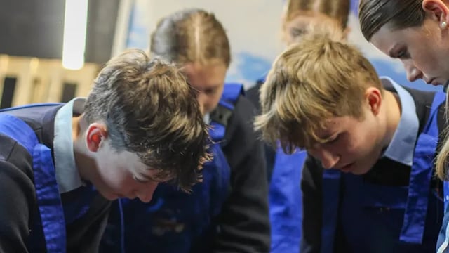 Vintage Porsche tractor restoration project is a hit with TY students