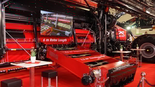 Nexat brings combine harvesting to its gantry system