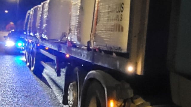 Mayo gardaí seize HGV transporting 30t fertiliser at Christmas checkpoint