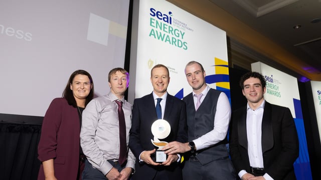 Kepak wins large business category at SEAI Energy Awards