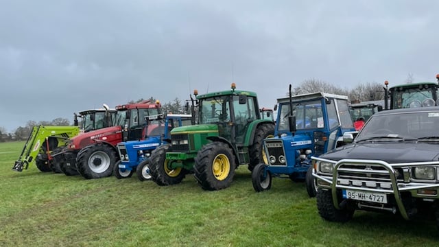 Clonenagh tractor run ready for the off next weekend