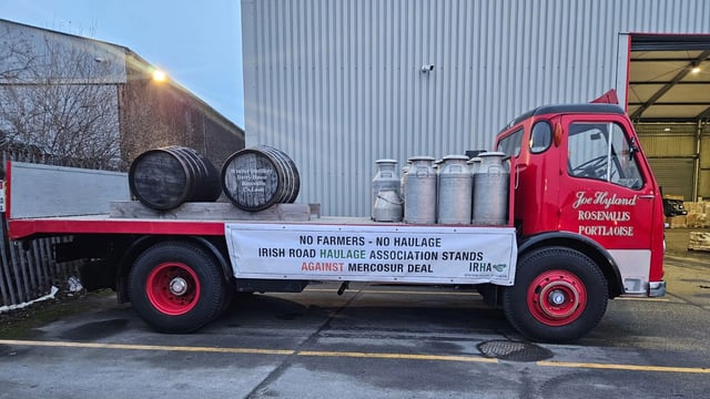 Hauliers to support farmers in anti-Mercosur demonstration