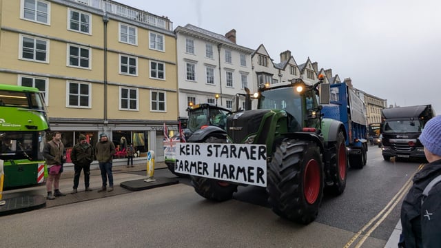 FFA 'fully supporting' Oxford Farming Conference protests