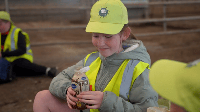 Watch: 'From grass to glass' - taking children on the dairy journey