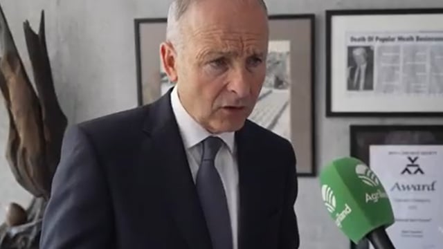 Watch: Taoiseach stands over Fianna Fáil support for farmers